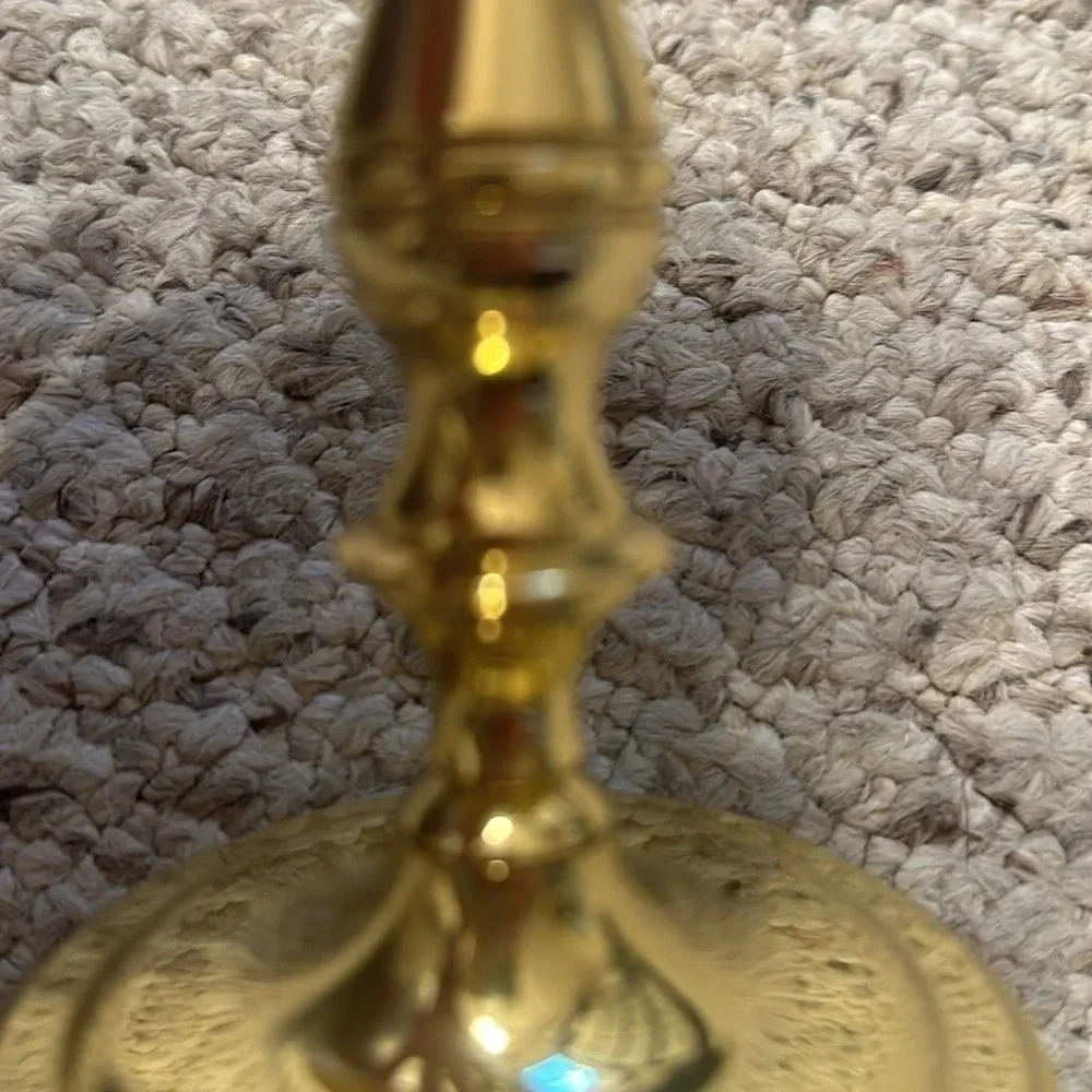 Baldwin Brass 7” candlestick - Picture 6 of 6